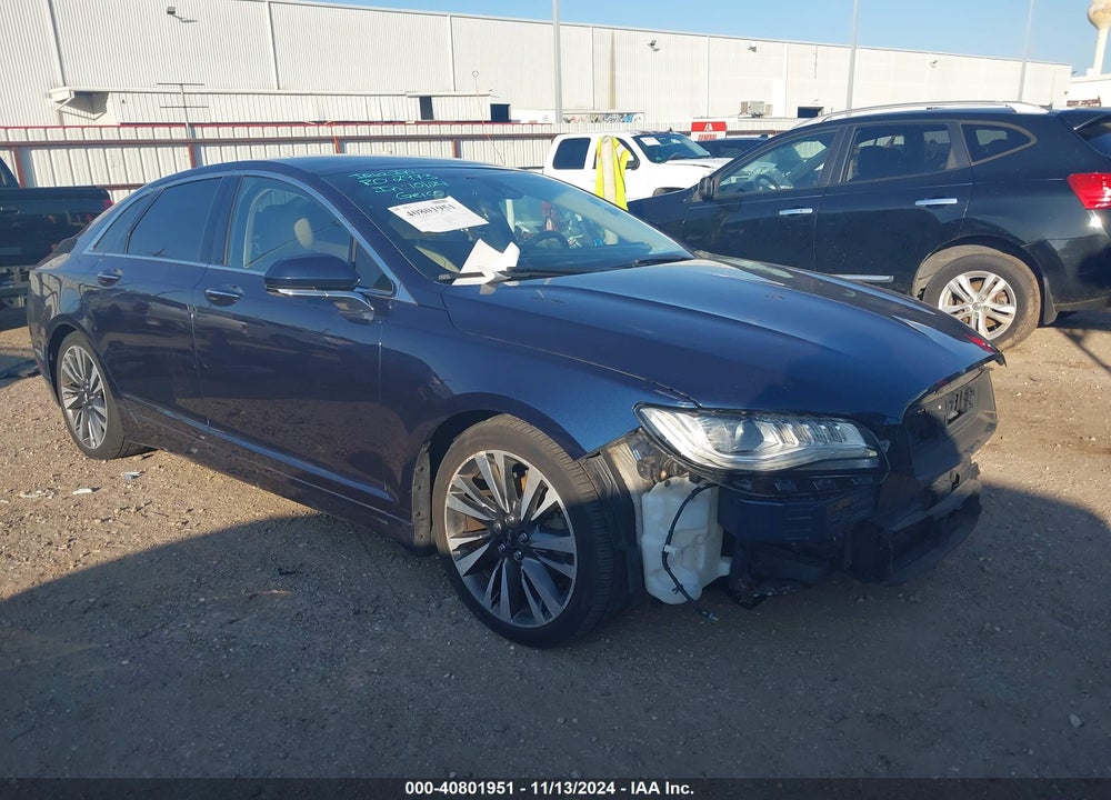 2017 LINCOLN MKZ RESERVE VIN: 3LN6L5F96HR646204