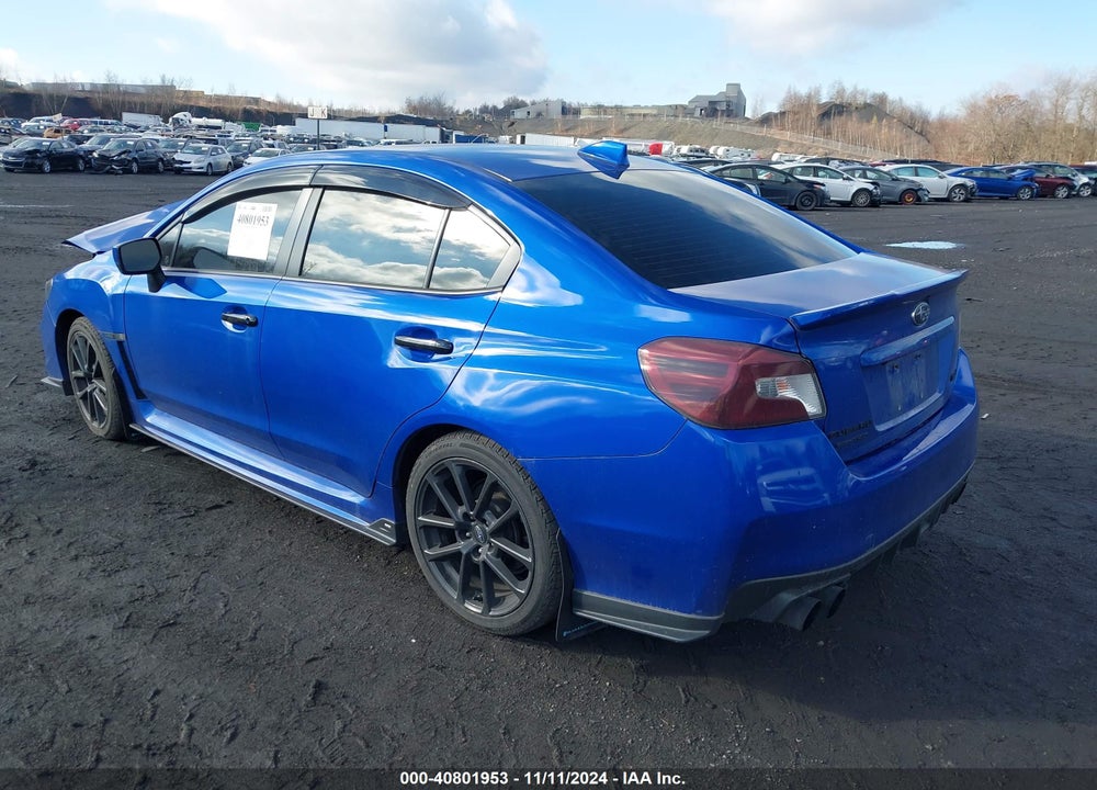 2021 SUBARU WRX PREMIUM VIN: JF1VA1C68M9819497