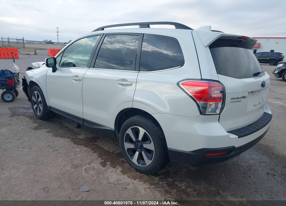 2017 SUBARU FORESTER 2.5I LIMITED VIN: JF2SJAJCXHH805779