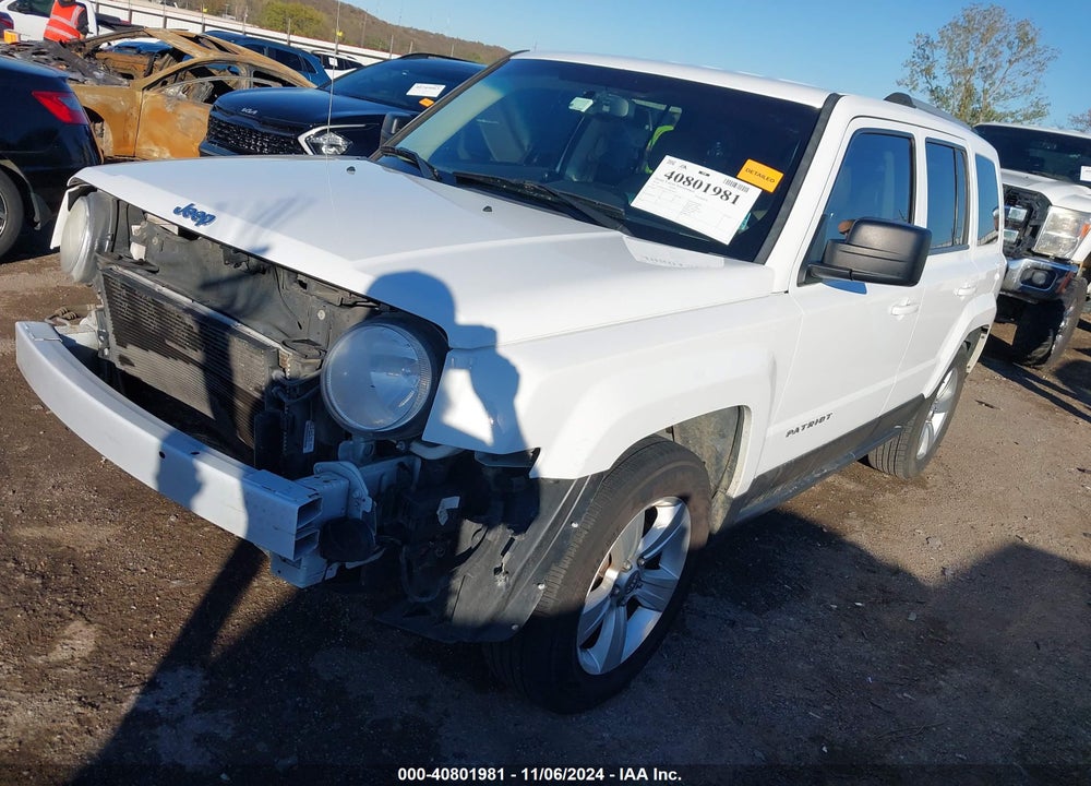 2014 JEEP PATRIOT LIMITED VIN: 1C4NJPCB1ED624477