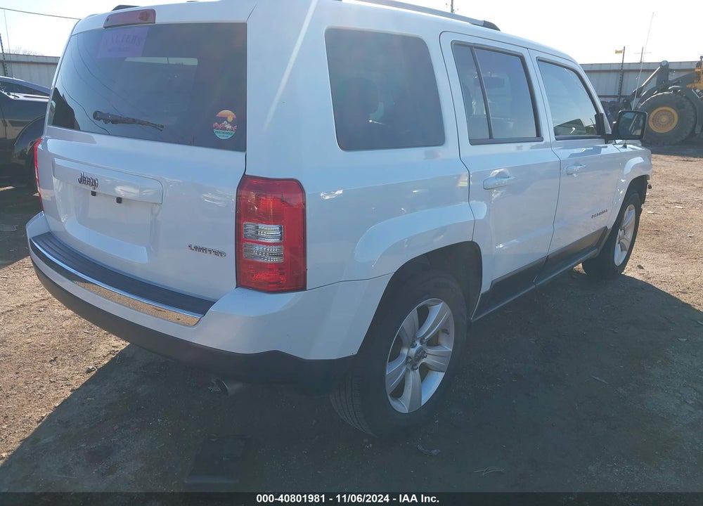 2014 JEEP PATRIOT LIMITED VIN: 1C4NJPCB1ED624477