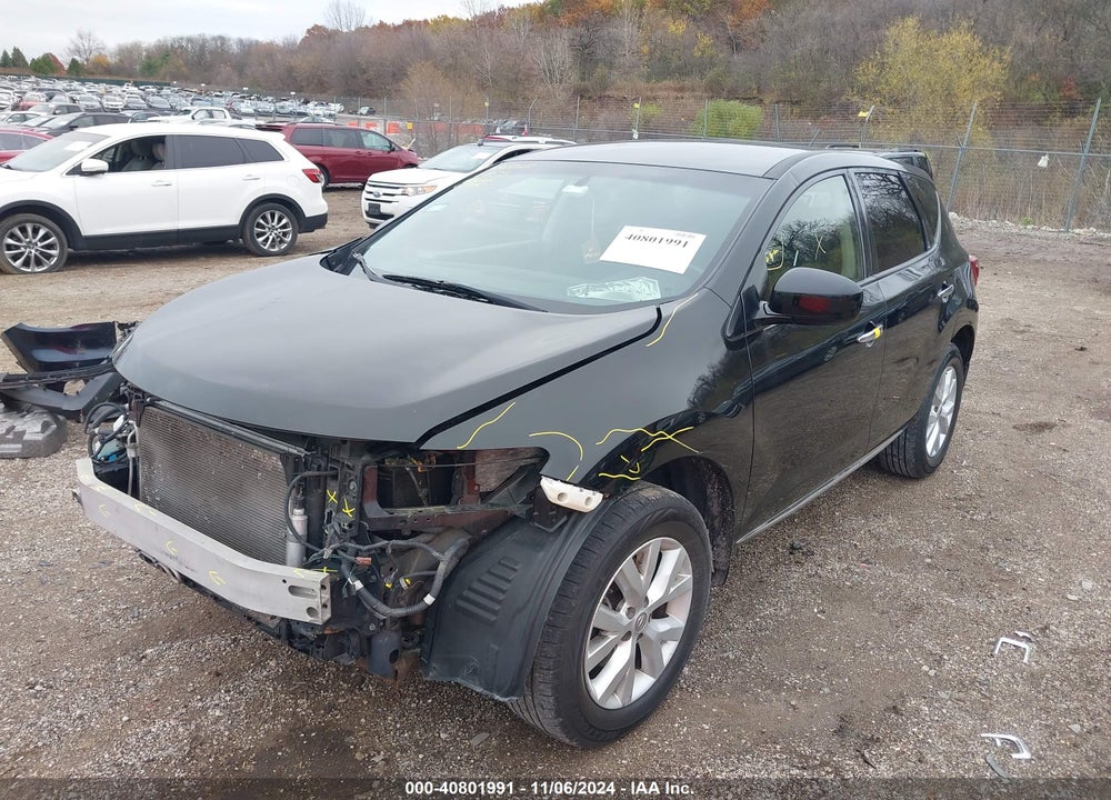 2014 NISSAN MURANO LE/S/SL/SV VIN: JN8AZ1MU4EW411875