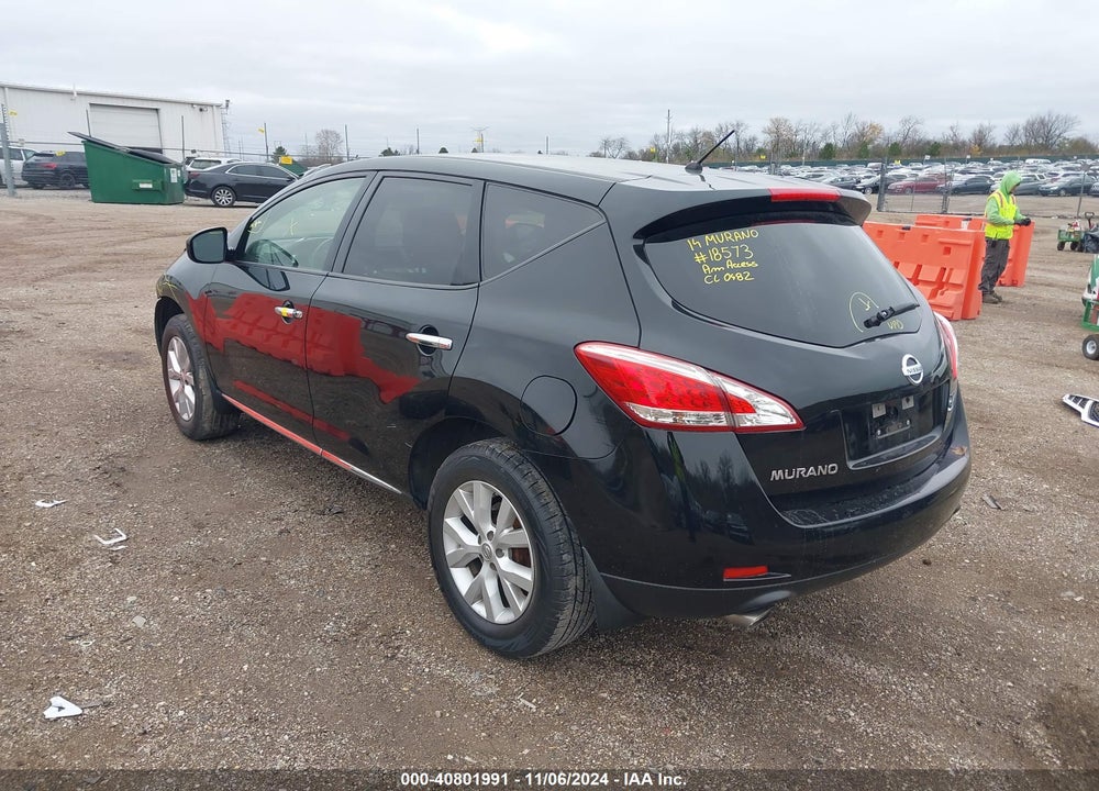 2014 NISSAN MURANO LE/S/SL/SV VIN: JN8AZ1MU4EW411875