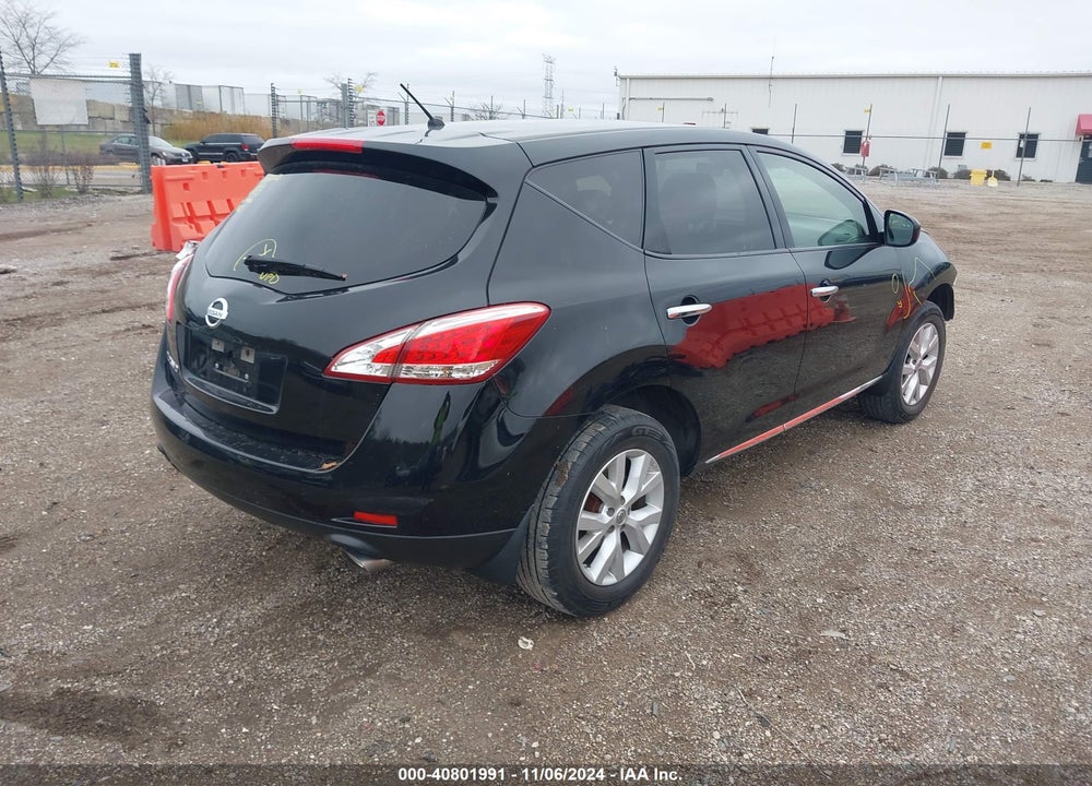 2014 NISSAN MURANO LE/S/SL/SV VIN: JN8AZ1MU4EW411875