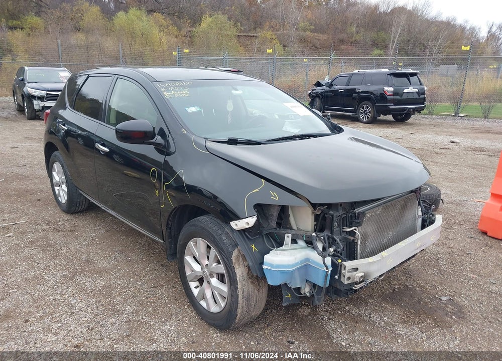 2014 NISSAN MURANO LE/S/SL/SV VIN: JN8AZ1MU4EW411875