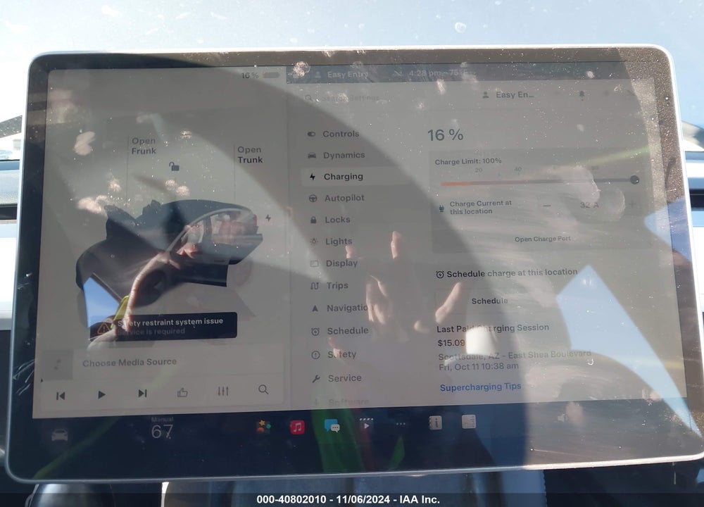 2023 TESLA MODEL 3 REAR-WHEEL DRIVE VIN: 5YJ3E1EAXPF650830