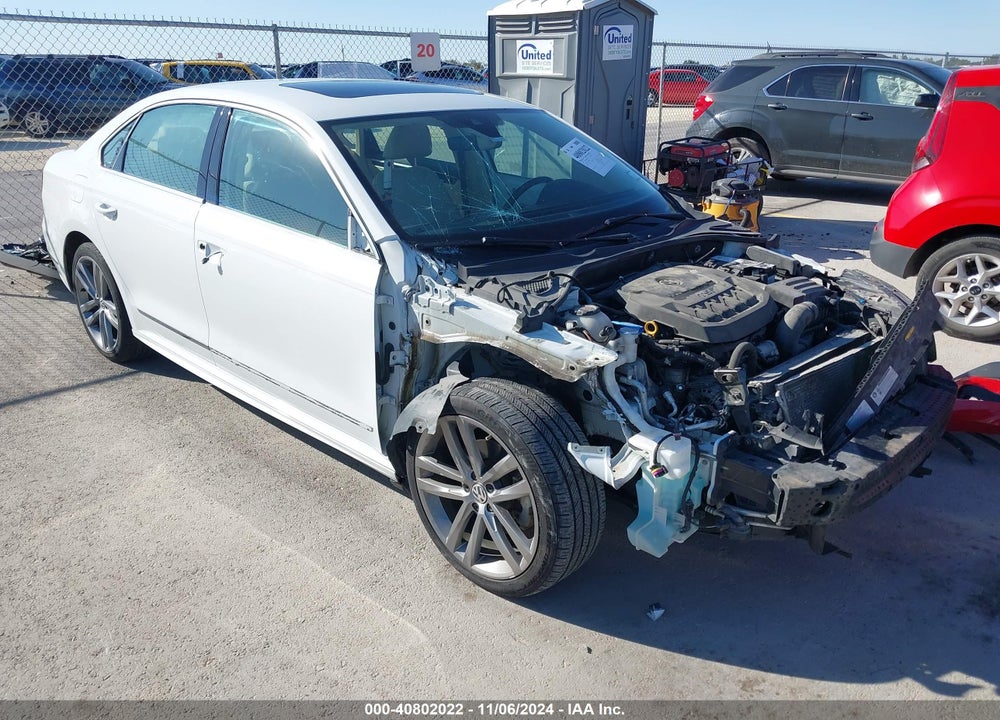 2019 VOLKSWAGEN PASSAT 2.0T SE R-LINE VIN: 1VWMA7A39KC014638