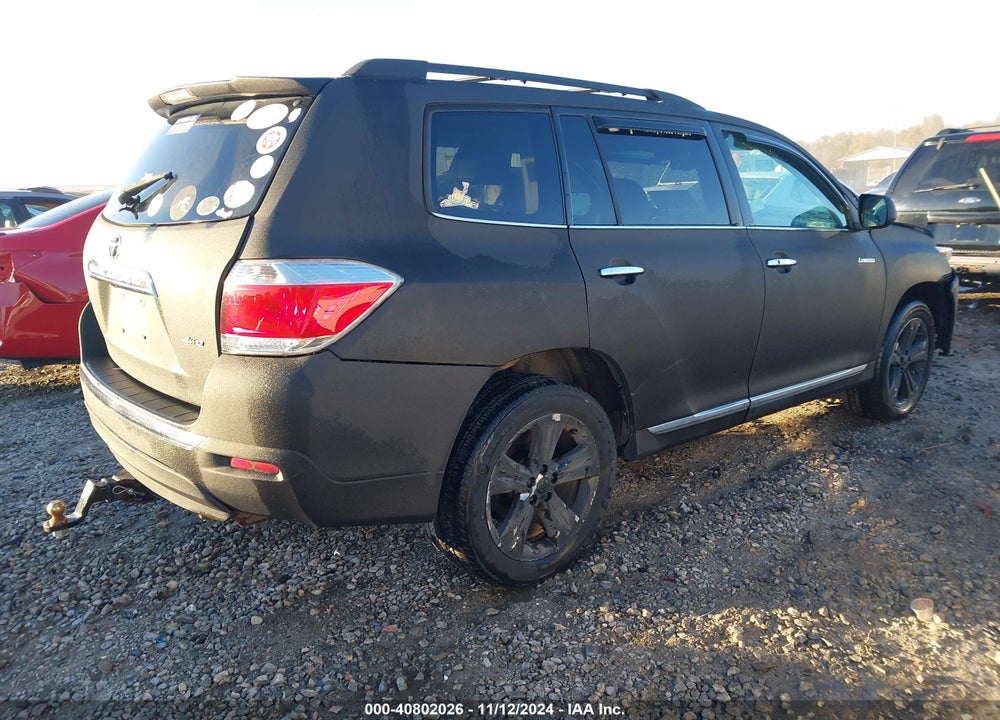 2011 TOYOTA HIGHLANDER LIMITED V6 VIN: 5TDDK3EH6BS071568