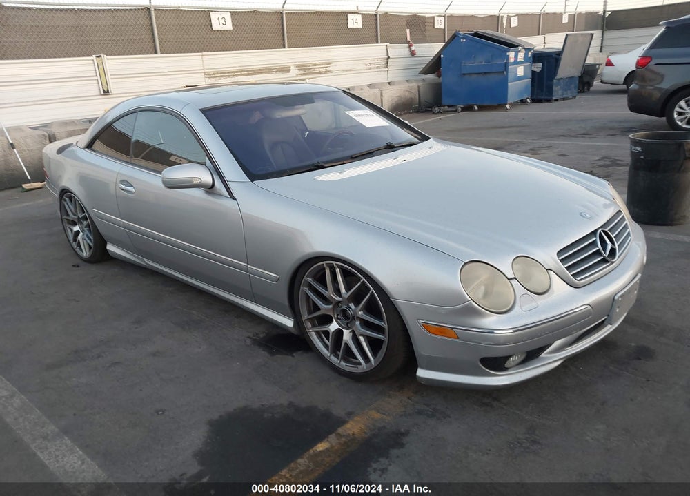 2002 MERCEDES-BENZ CL 500 VIN: WDBPJ75J22A030859
