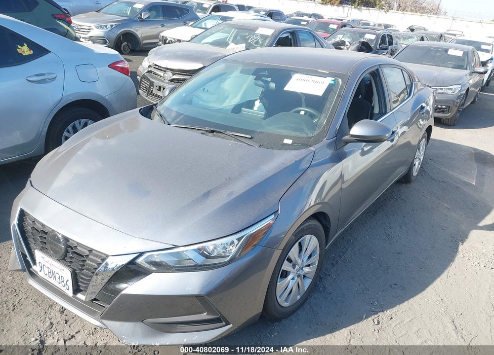 2020 NISSAN SENTRA S XTRONIC CVT VIN: 3N1AB8BV6LY312908