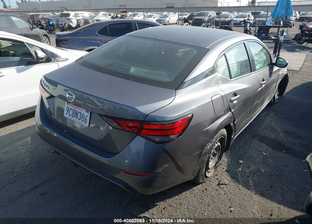 2020 NISSAN SENTRA S XTRONIC CVT VIN: 3N1AB8BV6LY312908