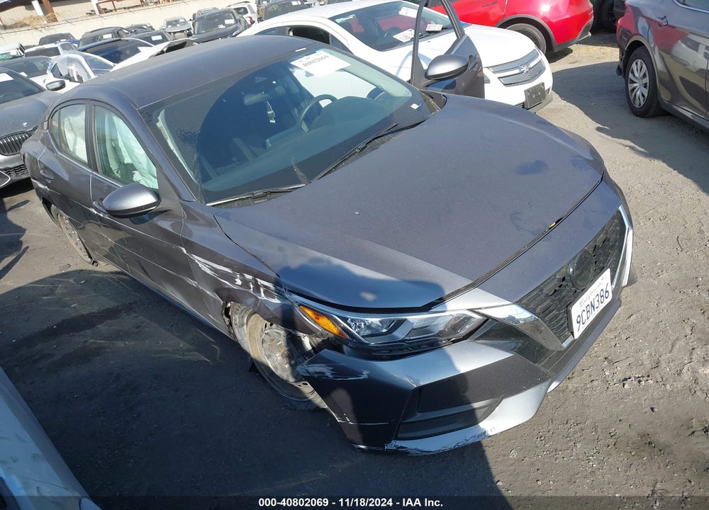 2020 NISSAN SENTRA S XTRONIC CVT VIN: 3N1AB8BV6LY312908
