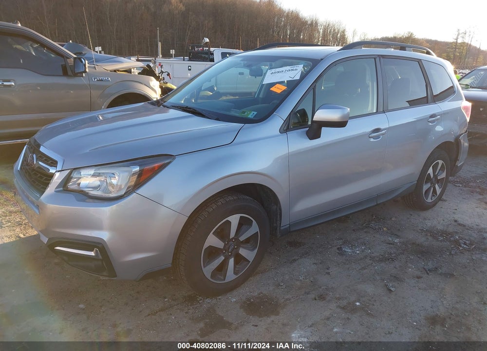 2018 SUBARU FORESTER 2.5I PREMIUM VIN: JF2SJAGC7JH477430