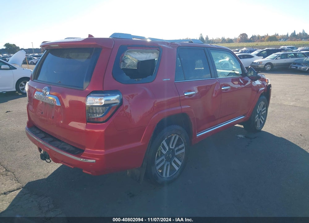 2018 TOYOTA 4RUNNER LIMITED VIN: JTEBU5JR3J5546461