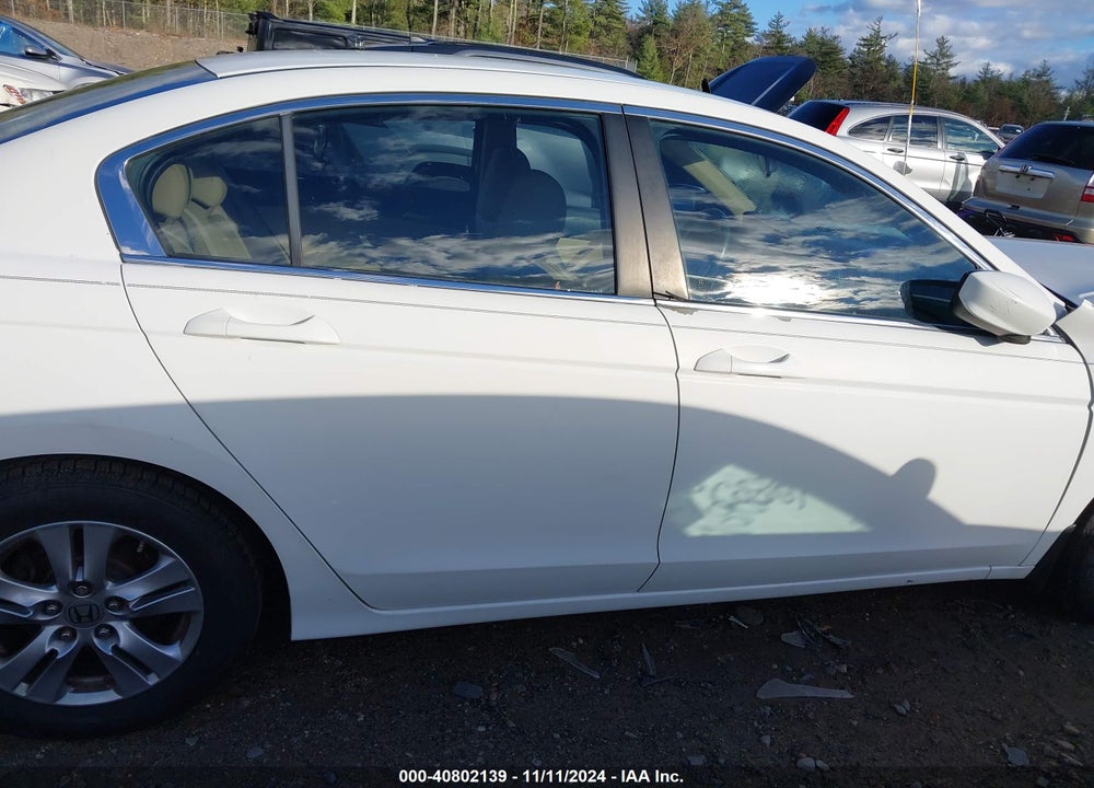 2012 HONDA ACCORD 2.4 SE VIN: 1HGCP2F68CA050077