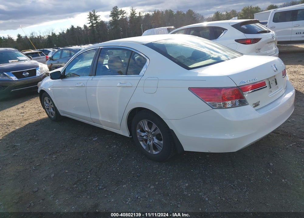 2012 HONDA ACCORD 2.4 SE VIN: 1HGCP2F68CA050077