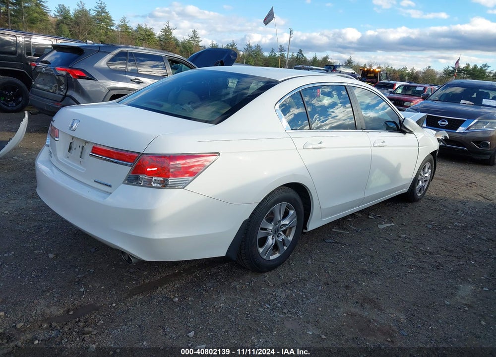 2012 HONDA ACCORD 2.4 SE VIN: 1HGCP2F68CA050077
