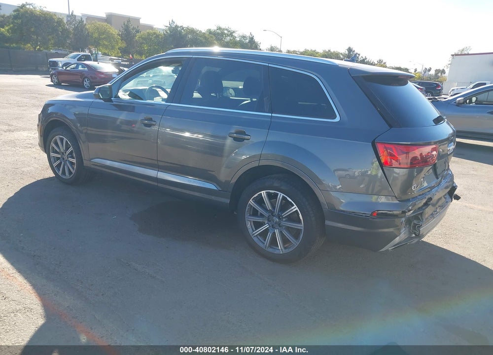 2018 AUDI Q7 2.0T PREMIUM VIN: WA1LHAF77JD041598