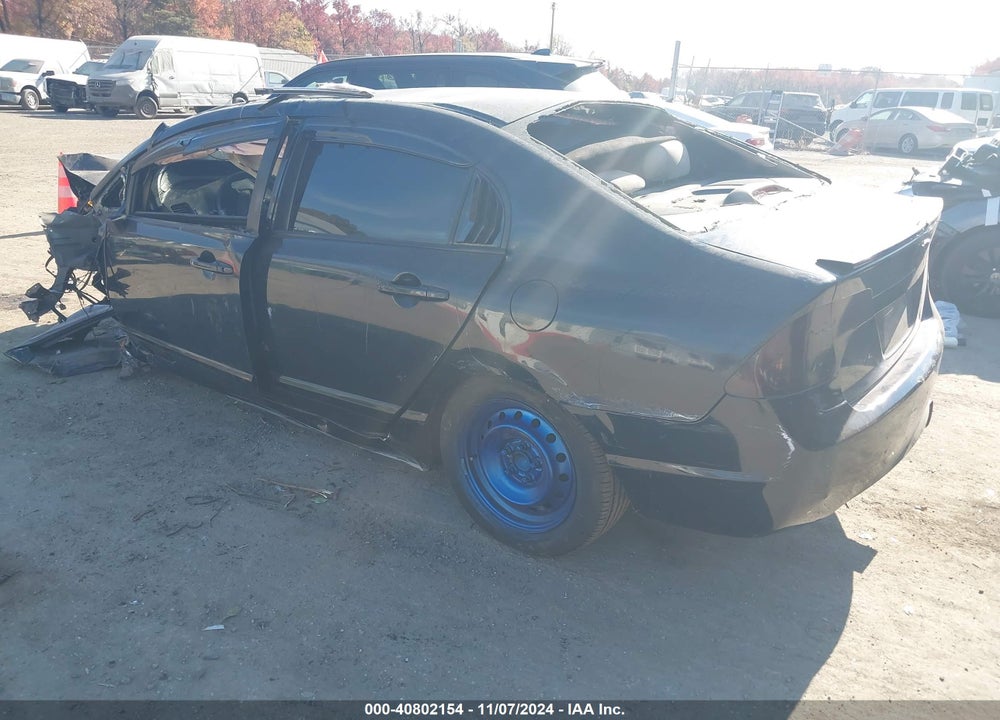 2006 HONDA CIVIC LX VIN: 1HGFA165X6L010818