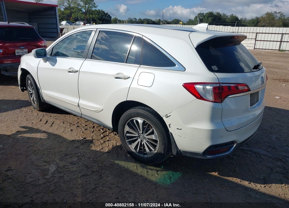 2016 ACURA RDX ADVANCE PACKAGE VIN: 5J8TB3H70GL014887