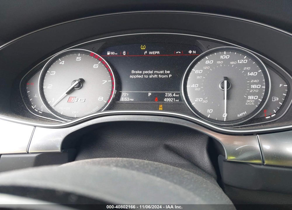 2018 AUDI S6 4.0T PREMIUM PLUS VIN: WAUFFAFC9JN024525