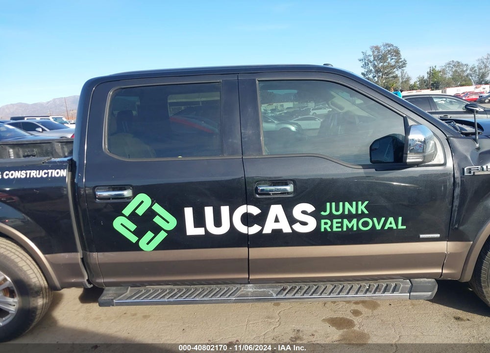 2015 FORD F-150 LARIAT VIN: 1FTEW1CP5FKE28274