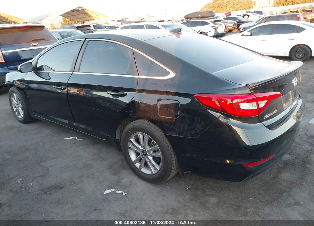 2016 HYUNDAI SONATA SE VIN: 5NPE24AF0GH349022