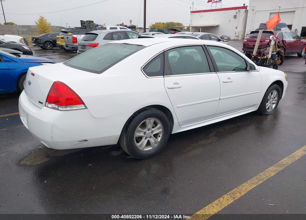 2013 CHEVROLET IMPALA VIN: 2G1WF5E39D1235749