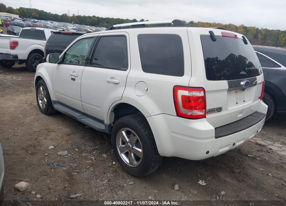 2012 FORD ESCAPE LIMITED VIN: 1FMCU0EG8CKA71264
