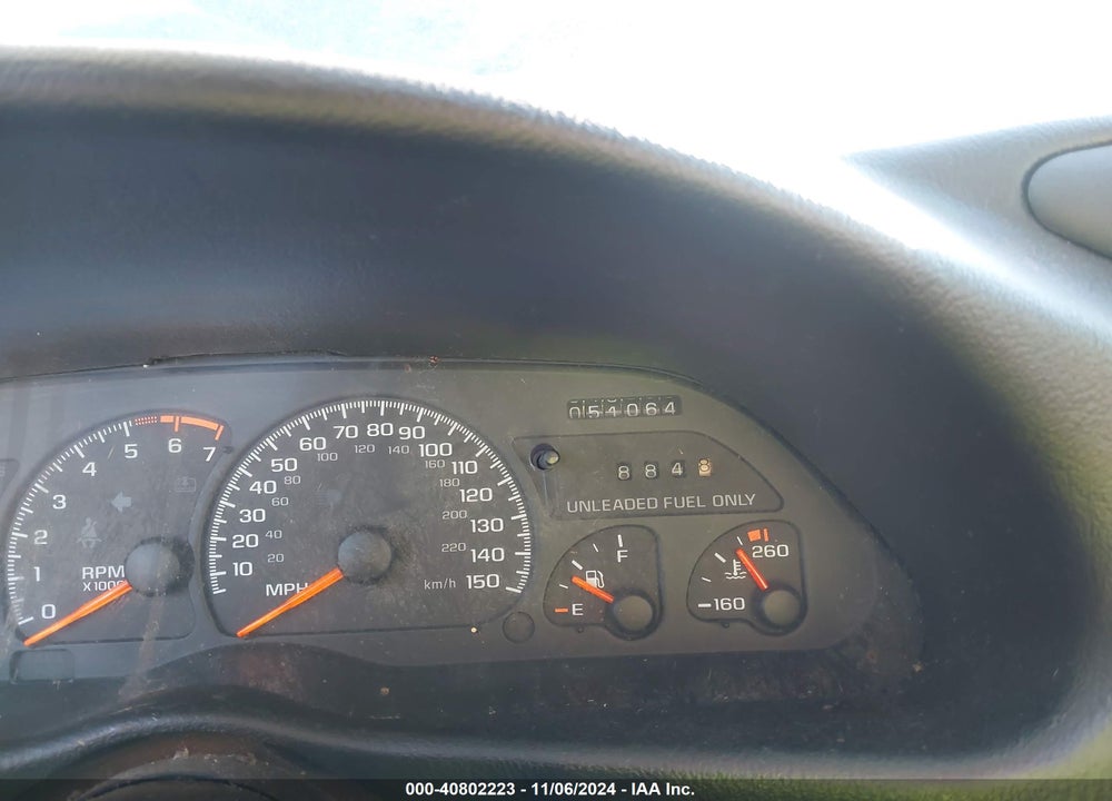 1996 CHEVROLET CAMARO Z28 VIN: 2G1FP22P2T2154233