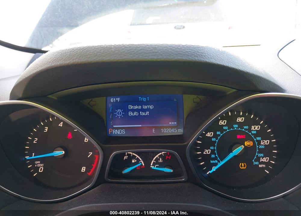 2013 FORD ESCAPE SE VIN: 1FMCU0G92DUC61047