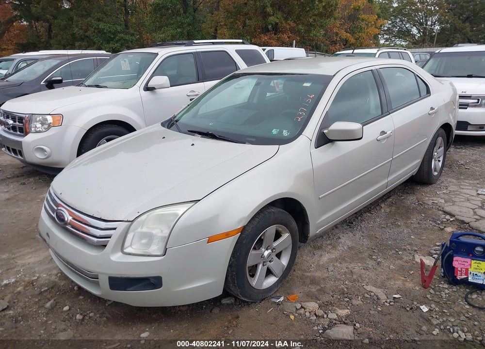 2008 FORD FUSION SE VIN: 3FAHP07Z28R237156