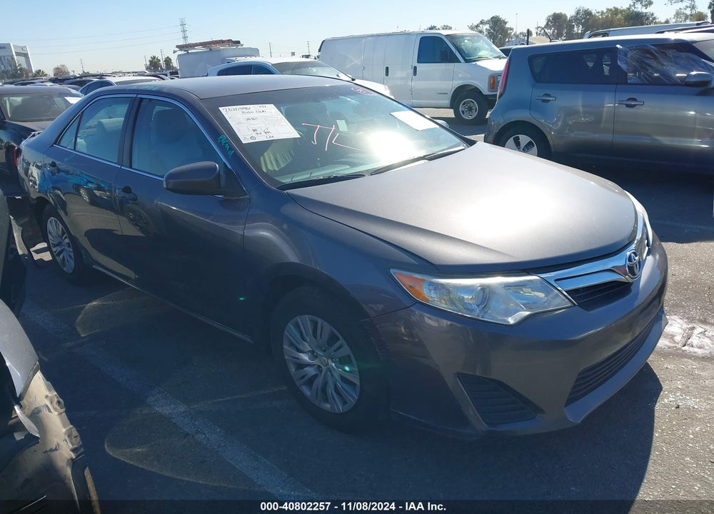 2013 TOYOTA CAMRY LE VIN: 4T4BF1FK5DR319318