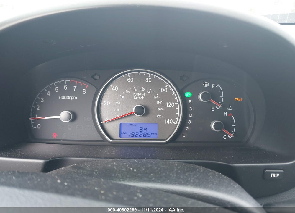 2009 HYUNDAI ELANTRA SE VIN: KMHDU46D89U629336