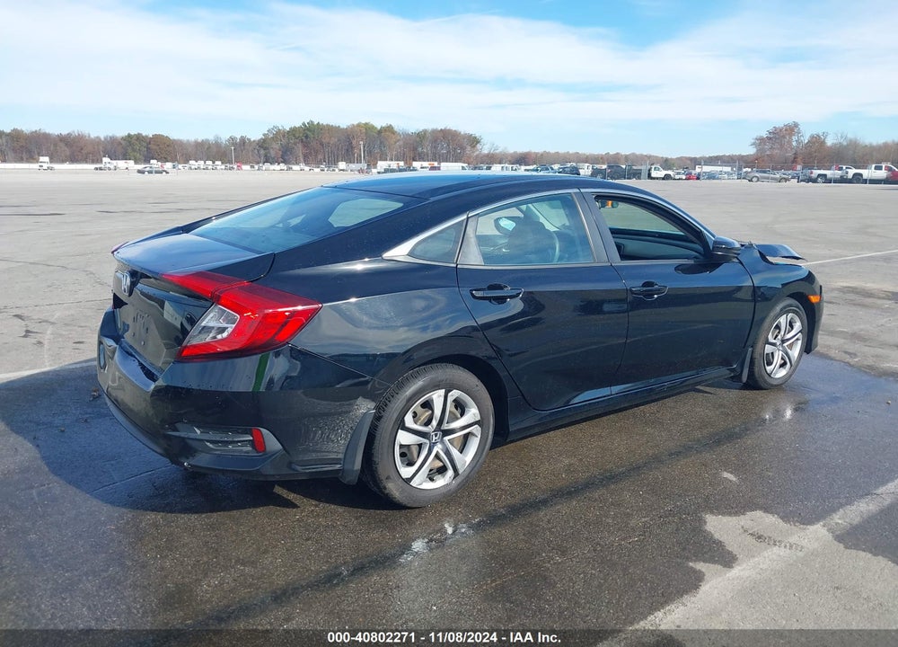 2016 HONDA CIVIC LX VIN: 19XFC2F57GE051481