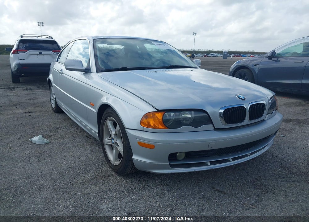 2001 BMW 325CI VIN: WBABN33421JW55585