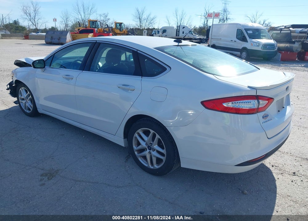 2015 FORD FUSION SE VIN: 1FA6P0HDXF5108866