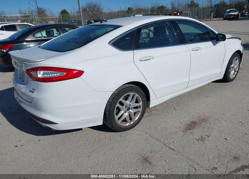 2015 FORD FUSION SE VIN: 1FA6P0HDXF5108866