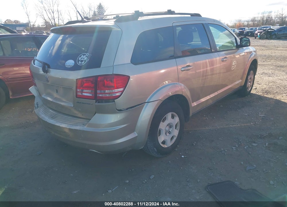 2010 DODGE JOURNEY SE VIN: 3D4PG4FB0AT231238