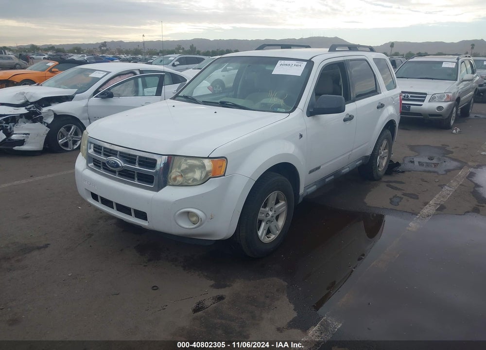 2008 FORD ESCAPE HYBRID VIN: 1FMCU59H68KD05456