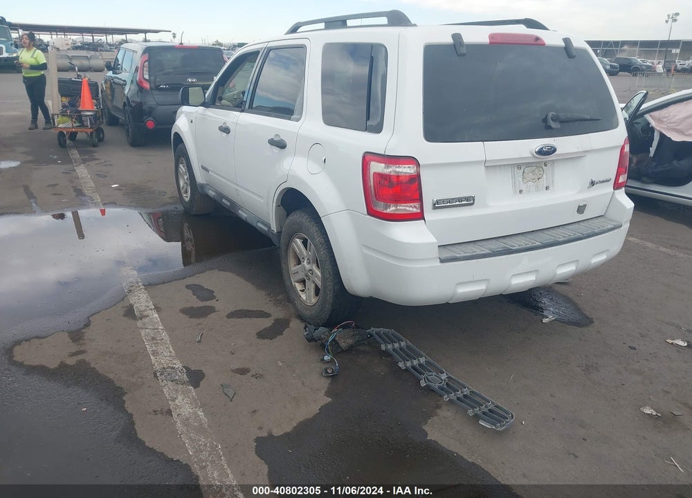 2008 FORD ESCAPE HYBRID VIN: 1FMCU59H68KD05456