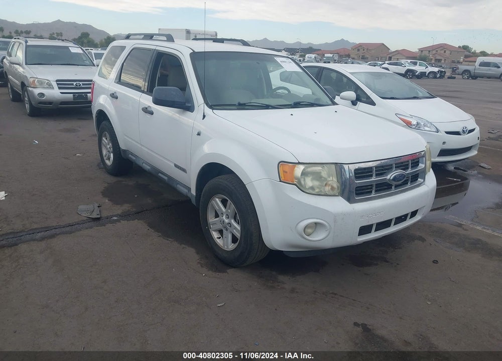 2008 FORD ESCAPE HYBRID VIN: 1FMCU59H68KD05456