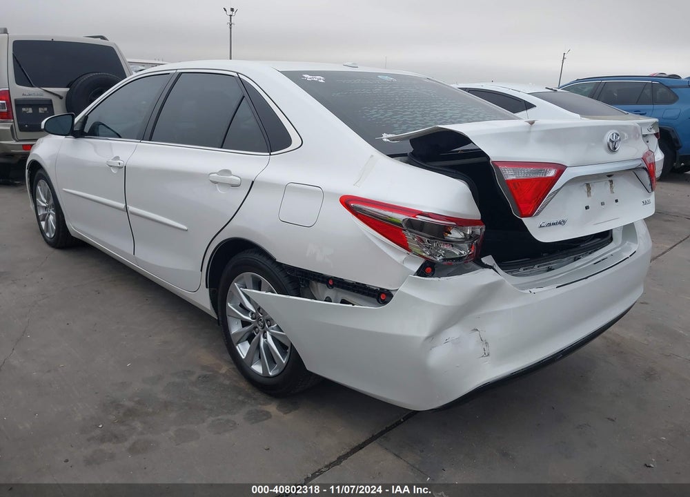 2016 TOYOTA CAMRY XLE VIN: 4T1BF1FK2GU527252