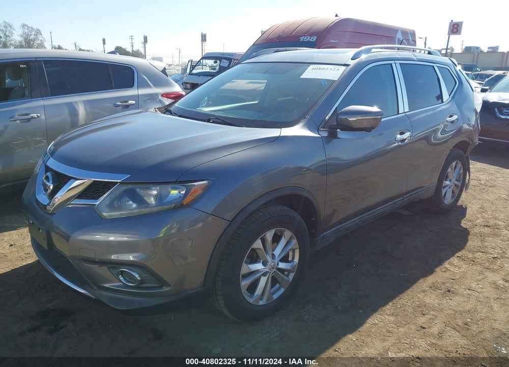 2015 NISSAN ROGUE SV VIN: 5N1AT2MT4FC766764