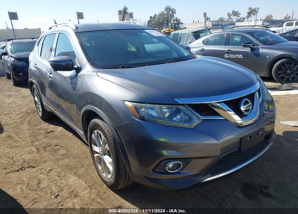 2015 NISSAN ROGUE SV VIN: 5N1AT2MT4FC766764