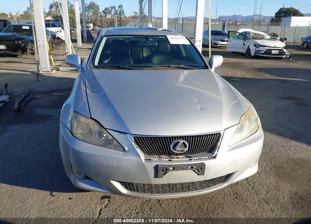 2007 LEXUS IS 250 VIN: JTHBK262372029822