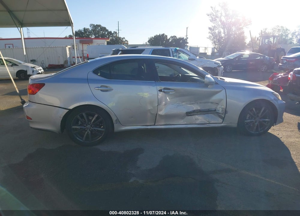 2007 LEXUS IS 250 VIN: JTHBK262372029822