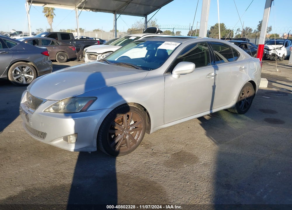 2007 LEXUS IS 250 VIN: JTHBK262372029822
