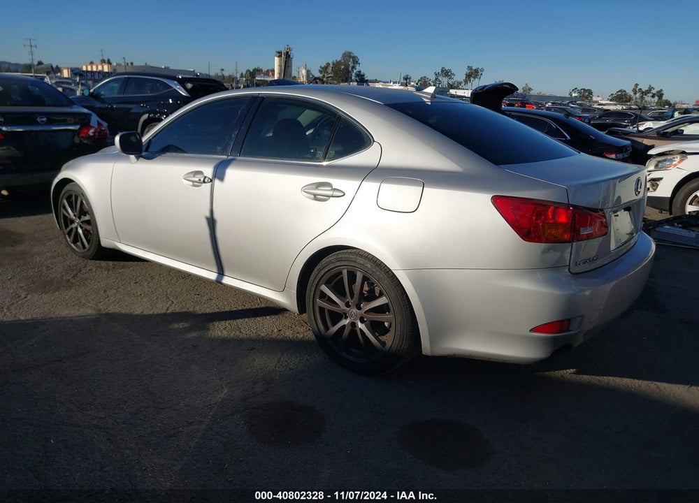 2007 LEXUS IS 250 VIN: JTHBK262372029822