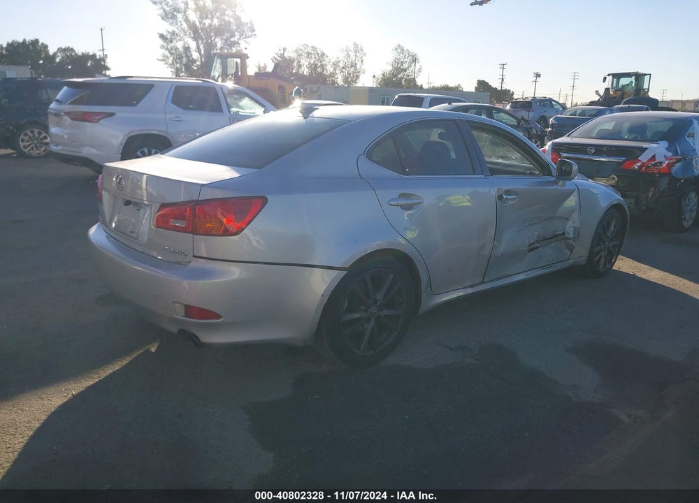 2007 LEXUS IS 250 VIN: JTHBK262372029822